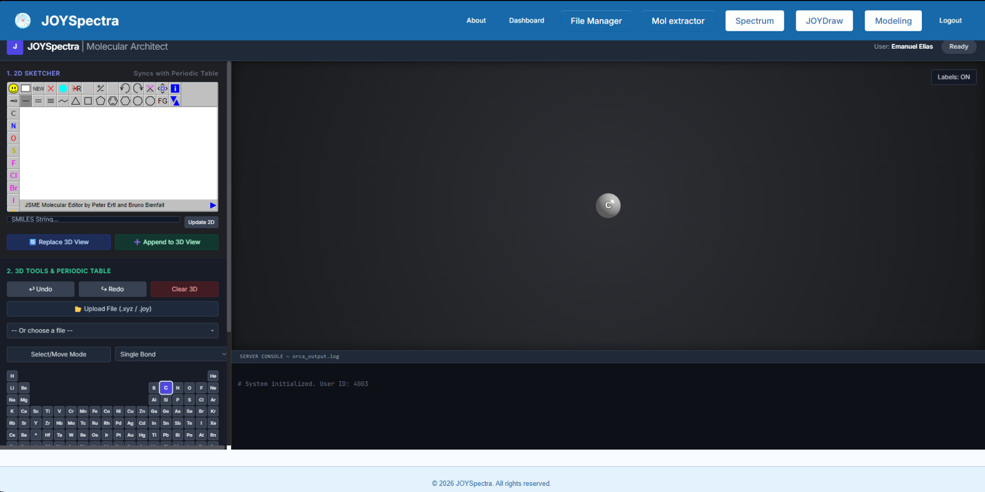 JOYDraw Menu